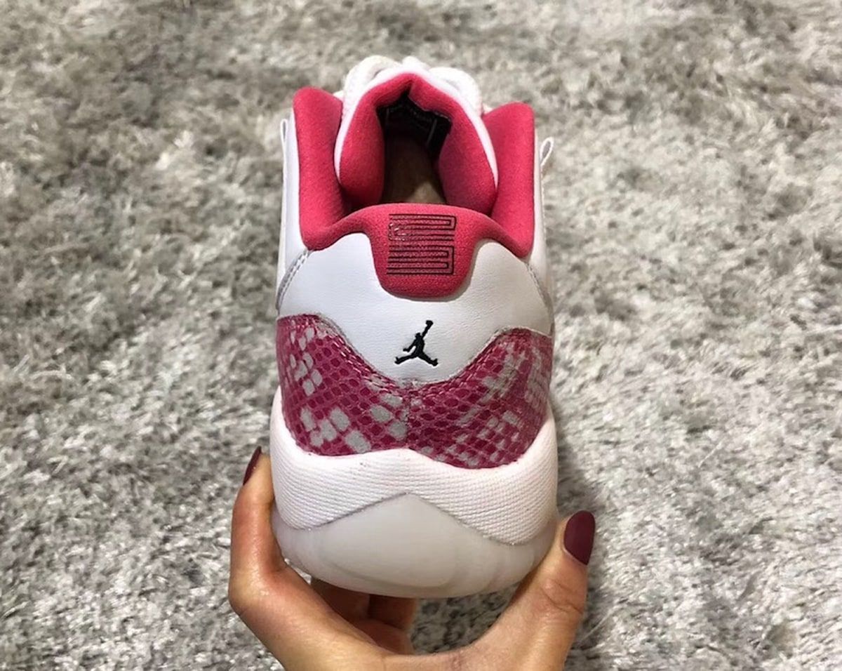 11 low snakeskin sales pink