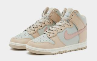 Tan and Pink Fit Out This New Dunk High for Fall