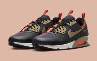 The Next Nike Air Max 90 Drift Dons "Dark Smoke Grey" and "Hyper Crimson"