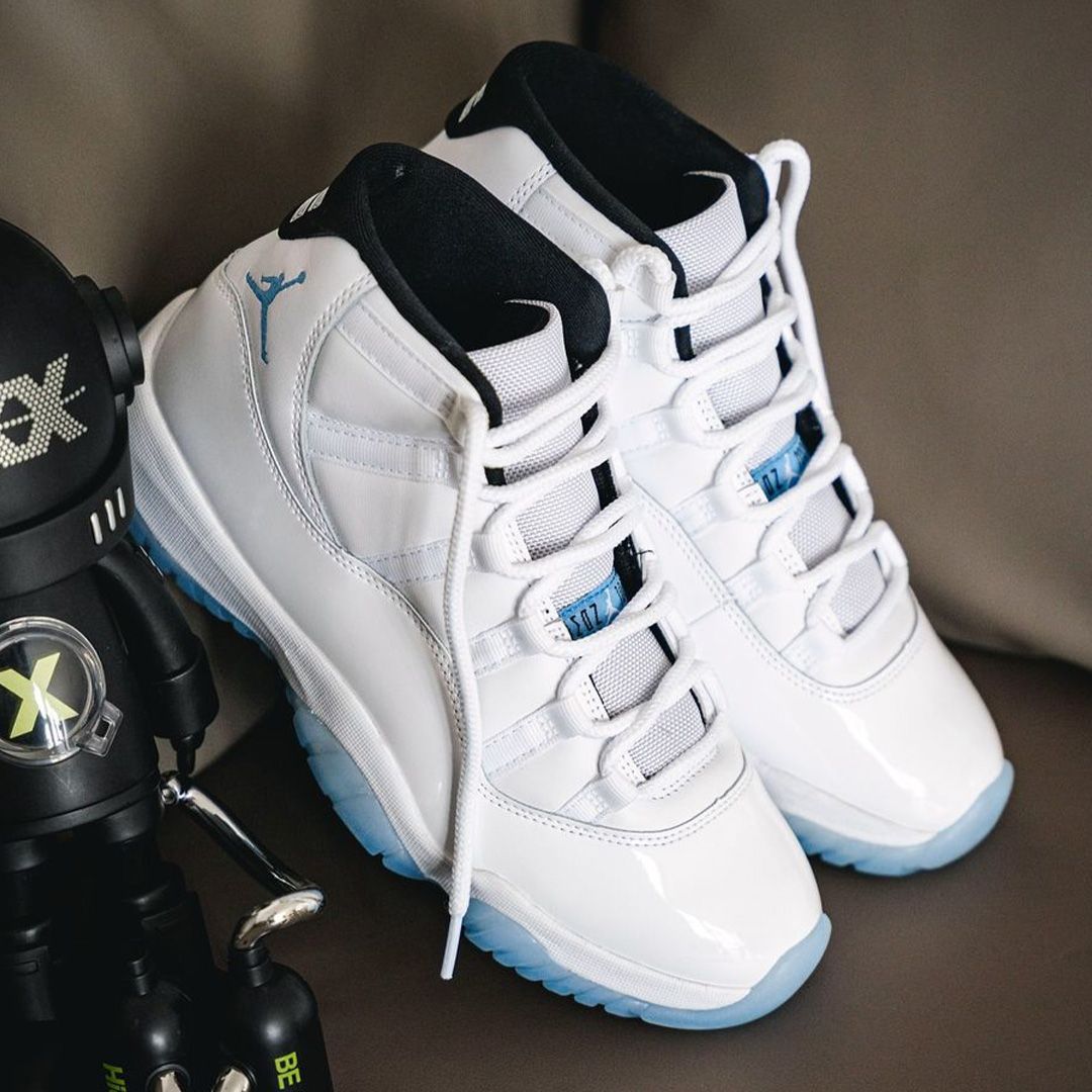 Where to Buy the Air Jordan 11 Legend Blue Columbia House of Heat