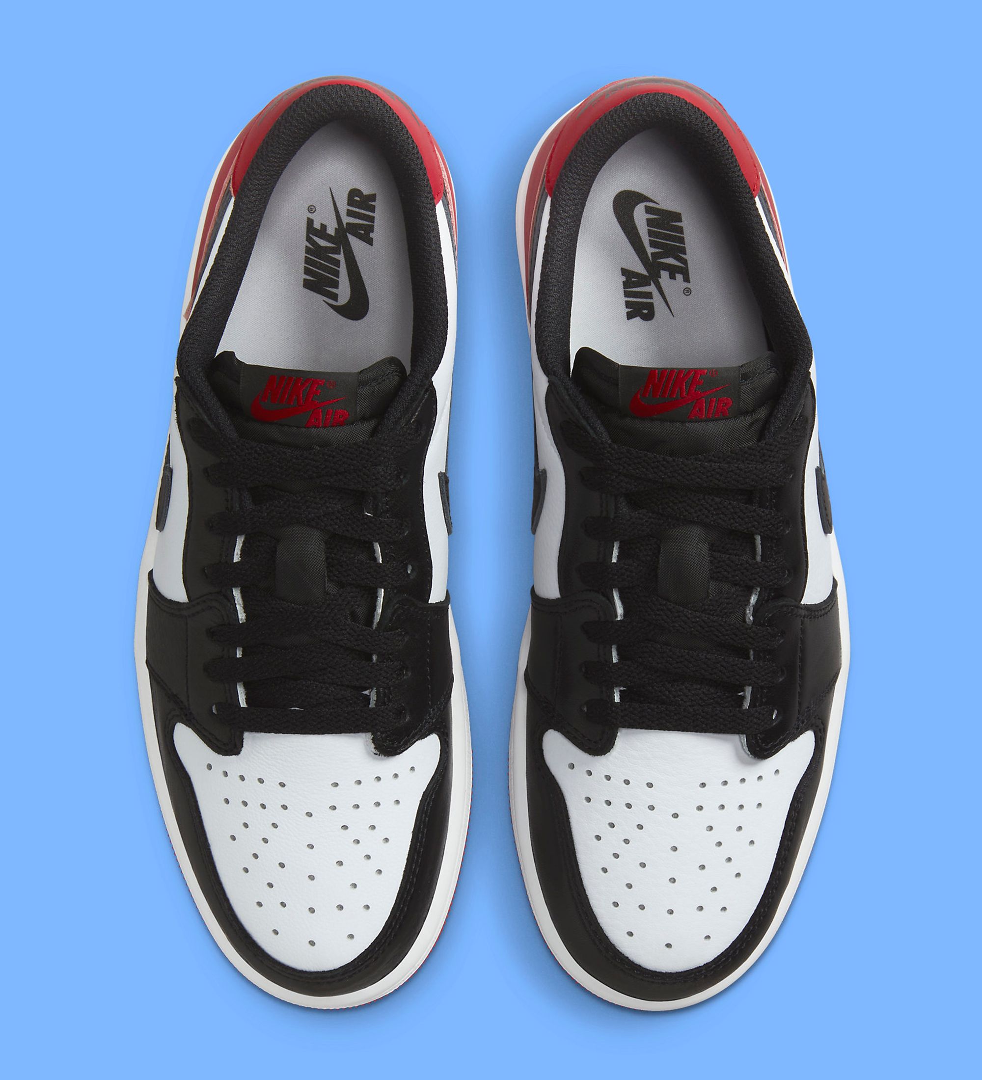 Air jordan 1 hot sale low black toe outfit