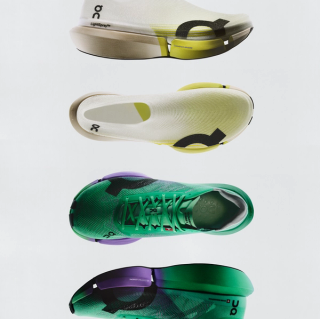 From top to bottom: On Running's LightSpray Cloudboom Strike 2 & Cloudboom Strike 2 marathon racers.