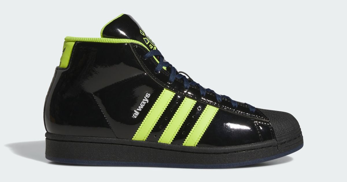 adidas gazelle silver green womens adidas x ADWYSD Always Pro Model Black/Semi Solar Slime