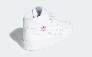 womens snapback adidas forum mid white shock pink g57984 release date 3
