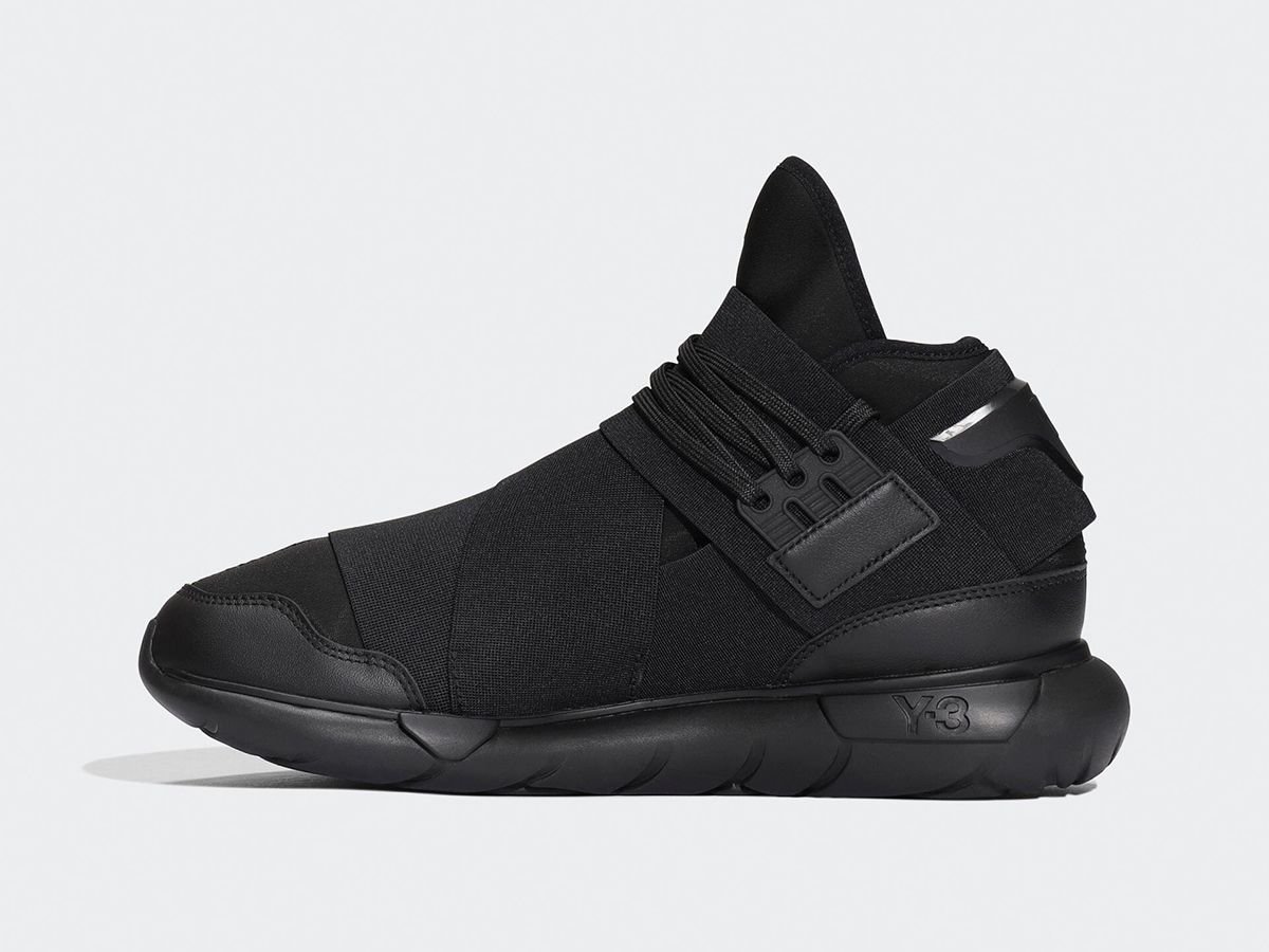 The adidas Y-3 Qasa High Returns in “Off-White” and “Triple Black