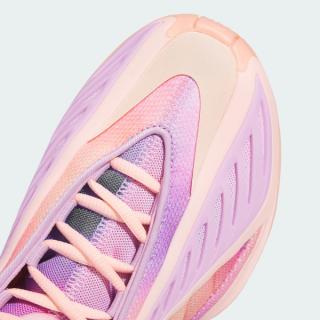 Kids' adidas Anthony Edwards 2 "3SSB" in a "Haze Coral/Bliss Lilac/Zero Metallic" color scheme.