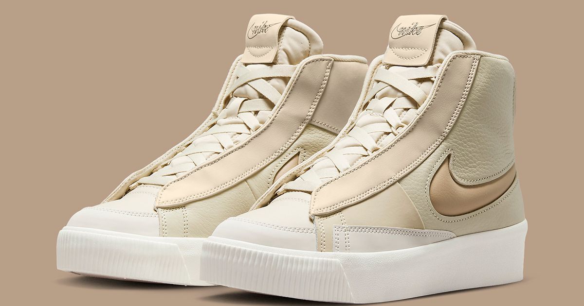 blazers nike tan