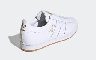 adidas superstar perforated gum gold fw9905 release date info