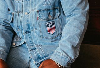USMNT-branded denim Type II Jacket by Levi's® x U.S. Soccer from their 2026 World Cup™ collection.