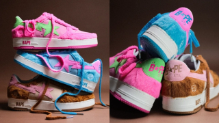 A Fuzzy BAPE STA Pack Surfaces for the Model’s 25th Anniversary