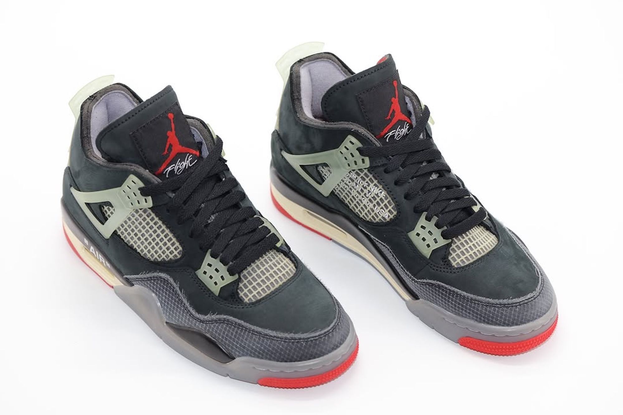 off white jordan 4 sample