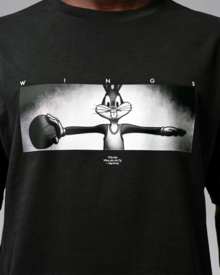 Jordan "Bugs Bunny" Wings T-Shirt (Black) (SKU: IX8621-010)