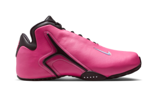  Nike Zoom Hyperflight "DMV" in a "Hyper Pink/Metallic Silver/Black" color scheme complete with cherry blossom motifs.