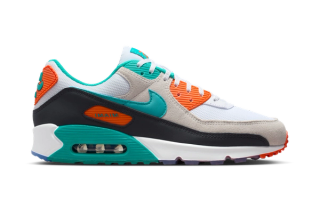 NFL x Nike Air Max 90 "Miami Dolphins" sneaker.