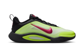 Big Kids' Nike A'One in a "Volt" color scheme.