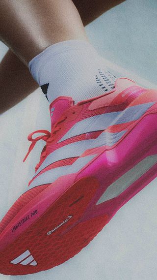 Ilona Maher for the adidas Adizero Dropset Pro. Photo via adidas.
