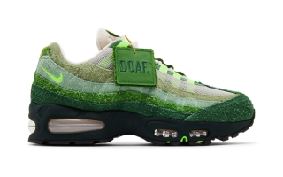 University of Oregon x Nike Air Max 95 "The Woords" Ducks of a Feather collaboration.