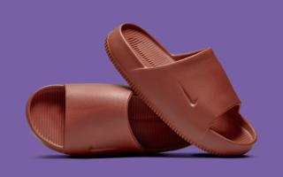 The Nike Calm Slide is Available Now in "Rugged Orange"