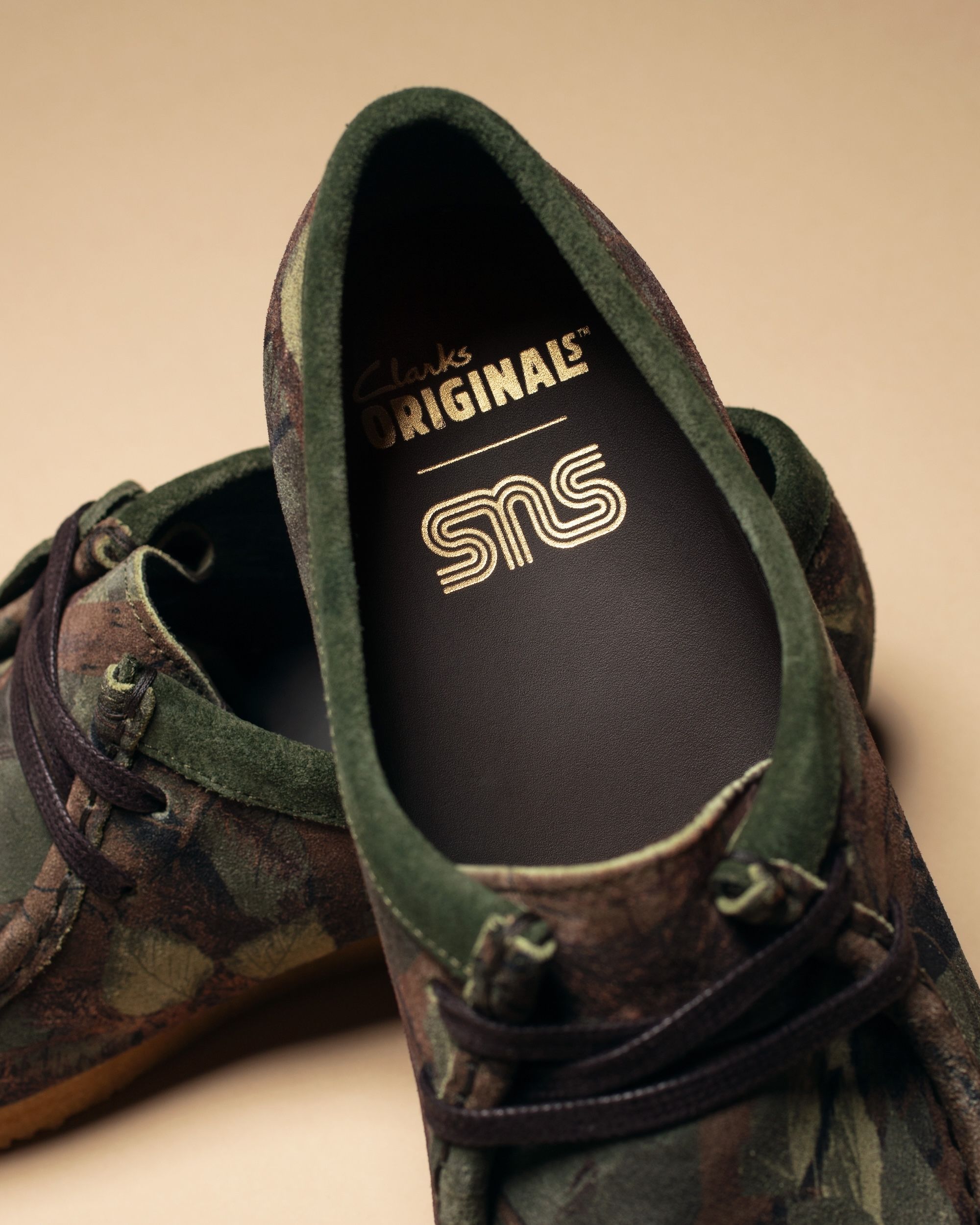 SNS Brings Acid Realtree Camo to the Clarks Wallabee in Honor of