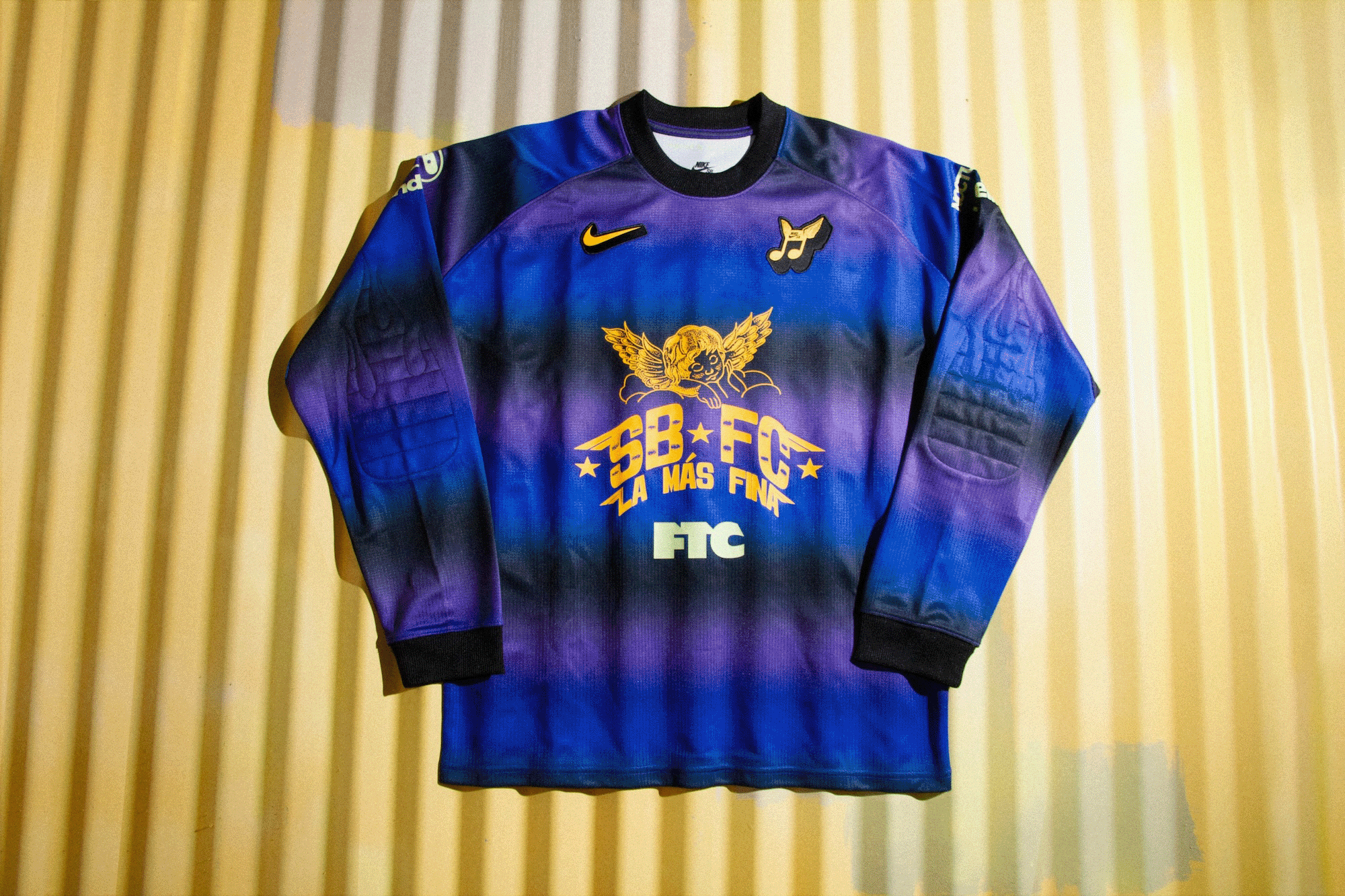 Nike SB "Club 58" football-inspired jerseys. Photo via Nike.