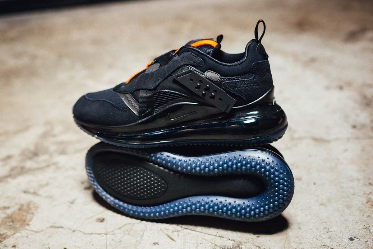 Nike air max 720 obj black and outlet orange