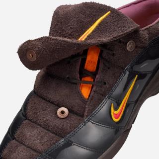 Kids Of Immigrants x Nike T90 Mule "Black/Brown" (SKU: IH4422-201). Photo via Nike.