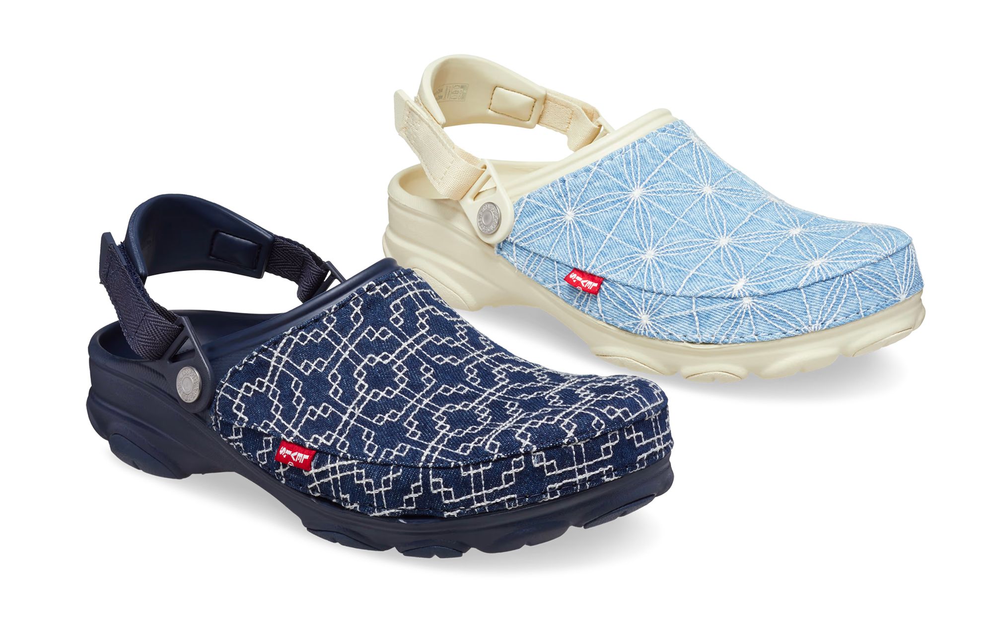 The Levi's x Crocs All-Terrain Clog Collection Releases September
