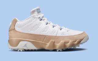 First Looks: Air Jordan 9 Low Golf "Linen"