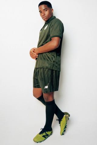 Endrick for Stone Island x New Balance Tekela. Photo via HYPEBEAST.