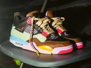 J Balvin x Air Jordan 4 collaboration via Modern Notoriety/X.