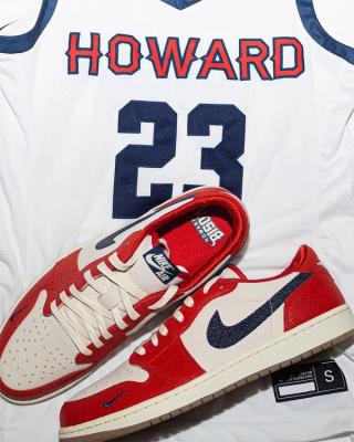 Nike Jordan logo t-shirt in black OG “Howard University” Releasing Holiday 2024