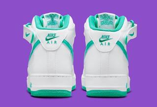 nike air force 1 mid white clear jade dv0806 102 release date 5