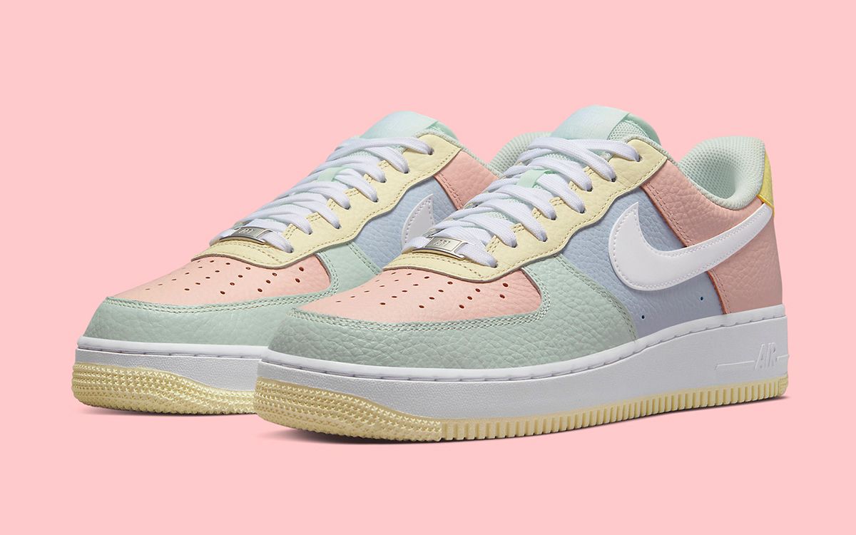 Air force 1 femme bleu pastel hot sale