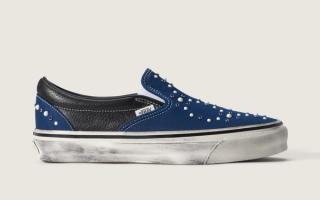 Vans Slip-On Pearlized "Indigo Blue"