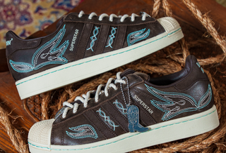 Active Athlete x adidas Superstar II "Lone Star Reppin'" collaboration.
