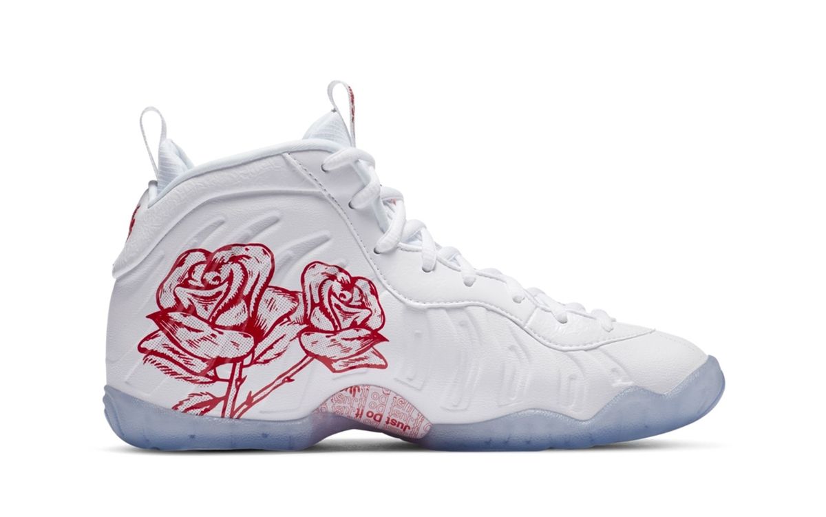 Nike foamposite clearance one femme rose