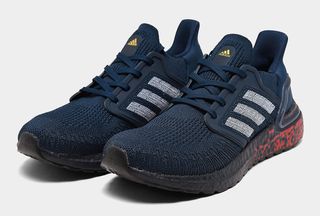 adidas ultra boost 20 digital camo navy red white 1