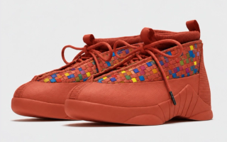 Speculative mock-up of the Air Jordan 15 "Cosmic Clay" retro.