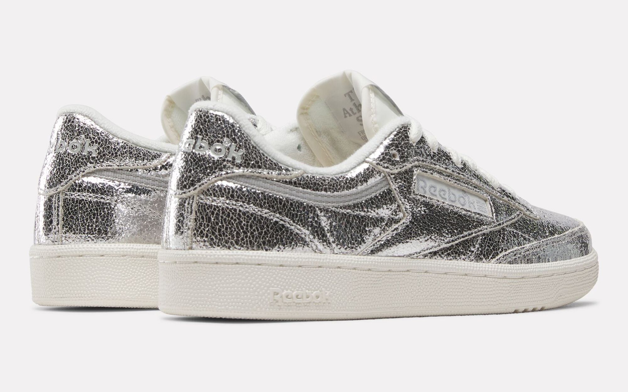 Women's Reebok Club C 85 "Silver Metallic" (SKU: 100271719). Photo via Reebok.