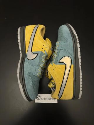 nike sb dunk low pro premium split lightening grey turquoise ib6206 700 2