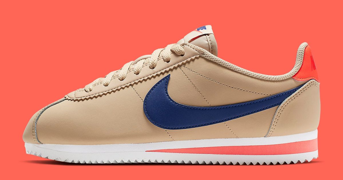 nike cortez desert sand
