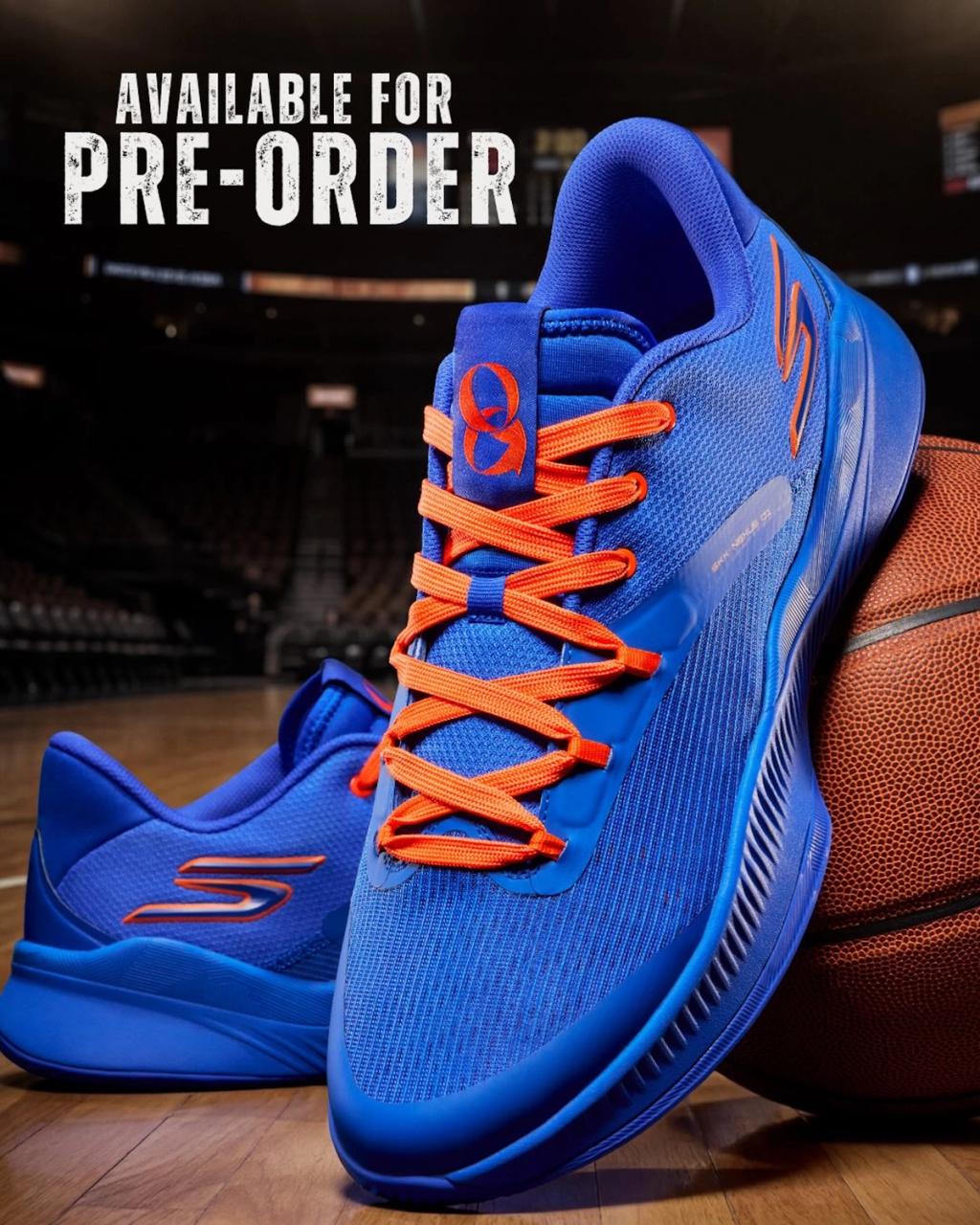 Skechers OG Anunoby NYC Blue sneaker in blue colorway