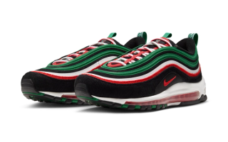 Mississippi Valley State University x Nike Air Max 97 "Yardrunners" (2026; SKU: IW6993-300). Photos via Nike.