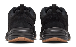 Men's Nike Air Monarch SE "Black/Gum" (SKU: IB2281-001). Photo via Nike.