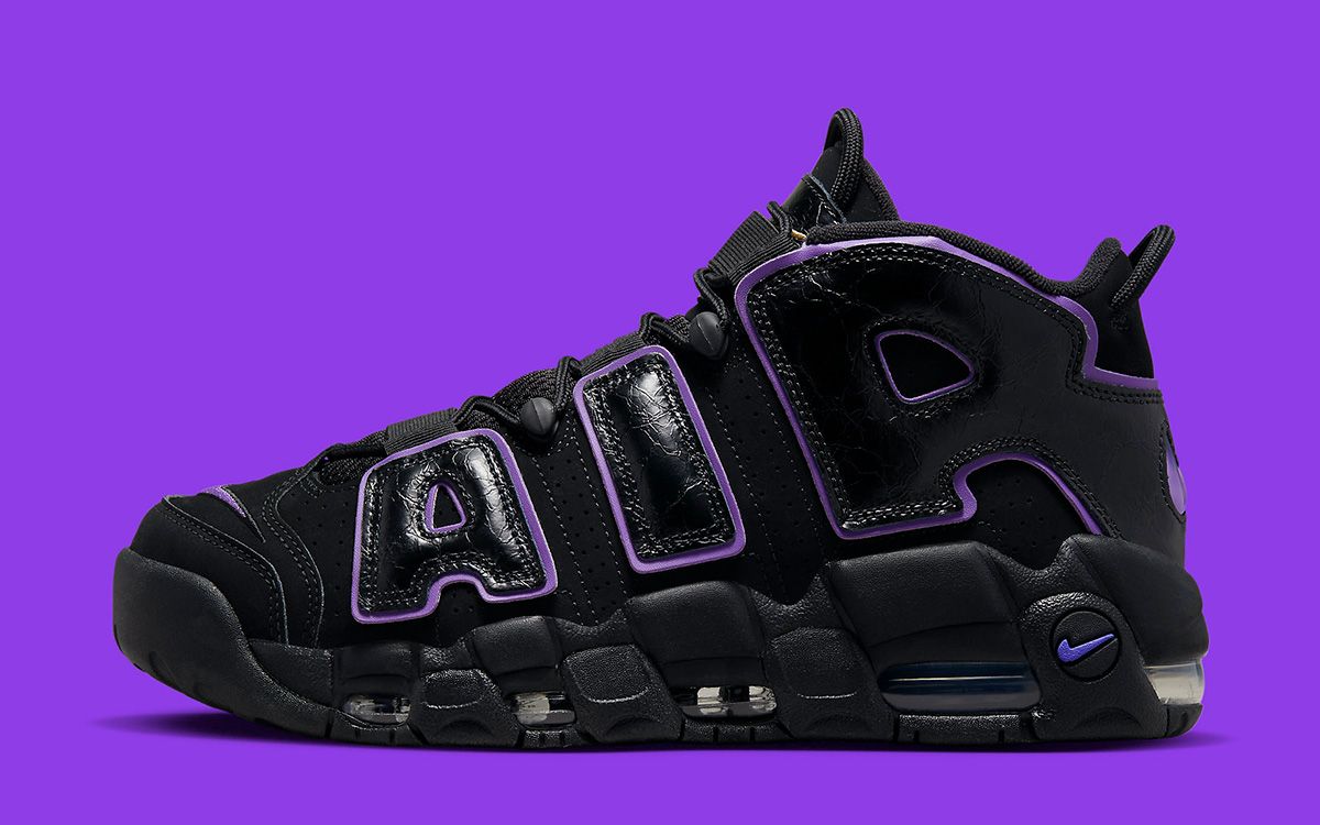 Nike on sale uptempo lakers