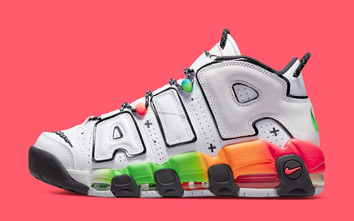 The More Uptempo Joins Nike's Gaudy “Ghost Swoosh” Collection