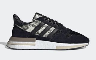 Available Now // adidas ZX 500 RM in Black Suede and Snakeskin