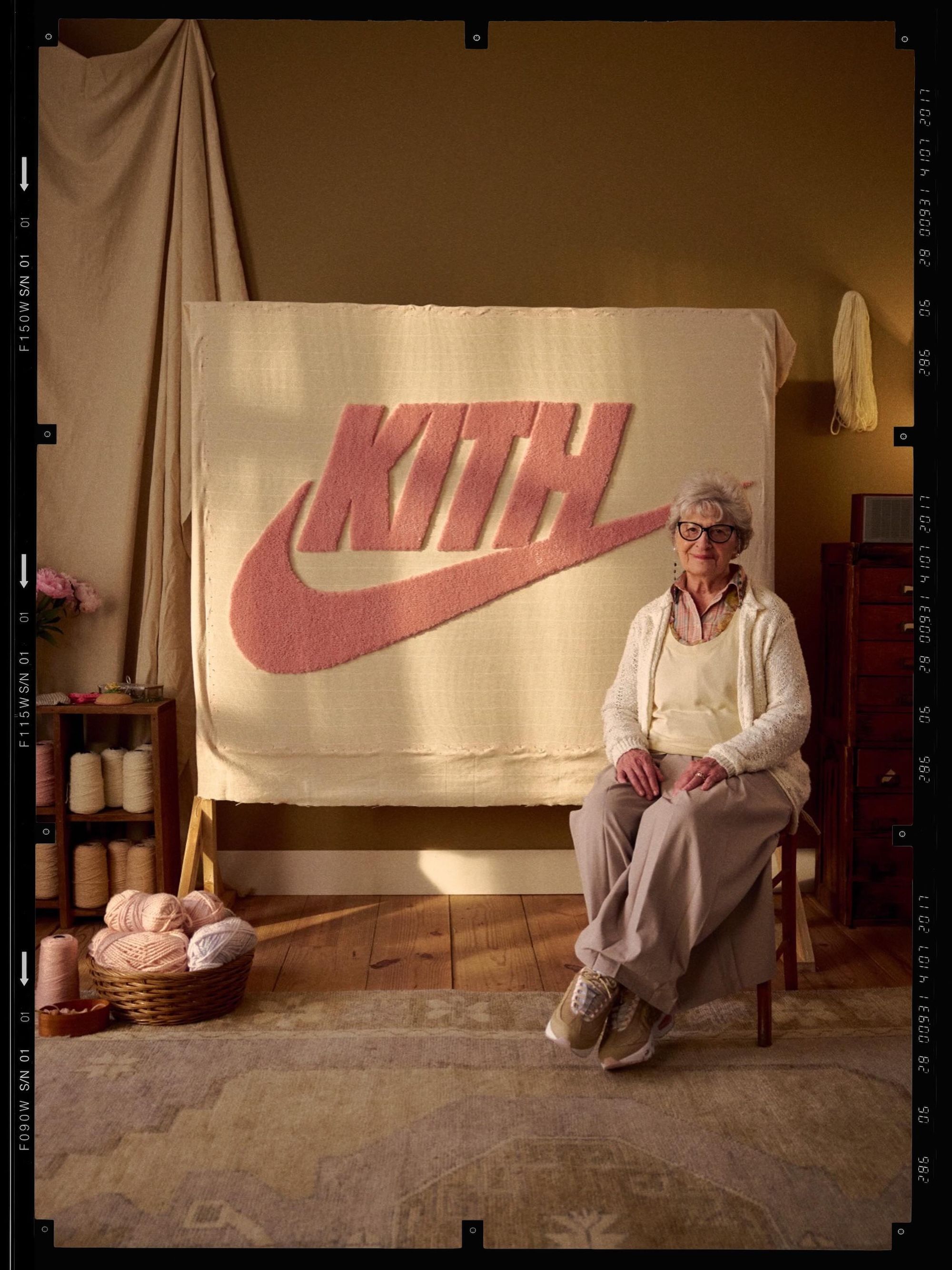 Kith x Nike The Linen Collection Promo. Photo via Ronnie Fieg.