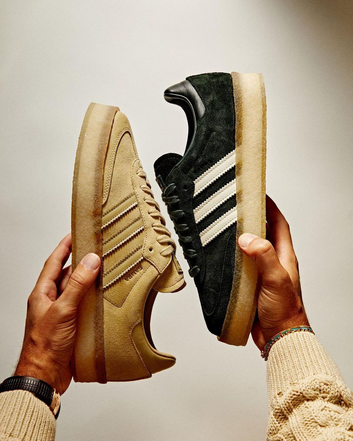 Ronnie Fieg x Clarks Originals x adidas Samba Collection Releases