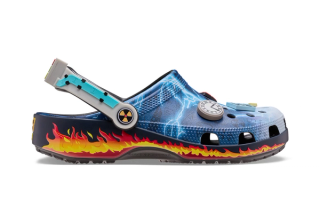 Back to the Future x Crocs Classic Clog "Time Machine" (40th Anniversary) collaboration.